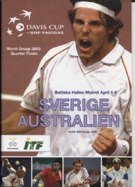 Sportboken - Davis Cup Sverige-Australien 2003